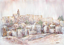 Load image into Gallery viewer, Jerusalem Sunset White Sky
