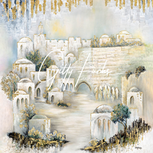Load image into Gallery viewer, Jerusalem Yards - Gold &amp; white
