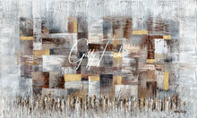 Load image into Gallery viewer, Precious Stones - Abstract Brown Neutrals &amp; Gold
