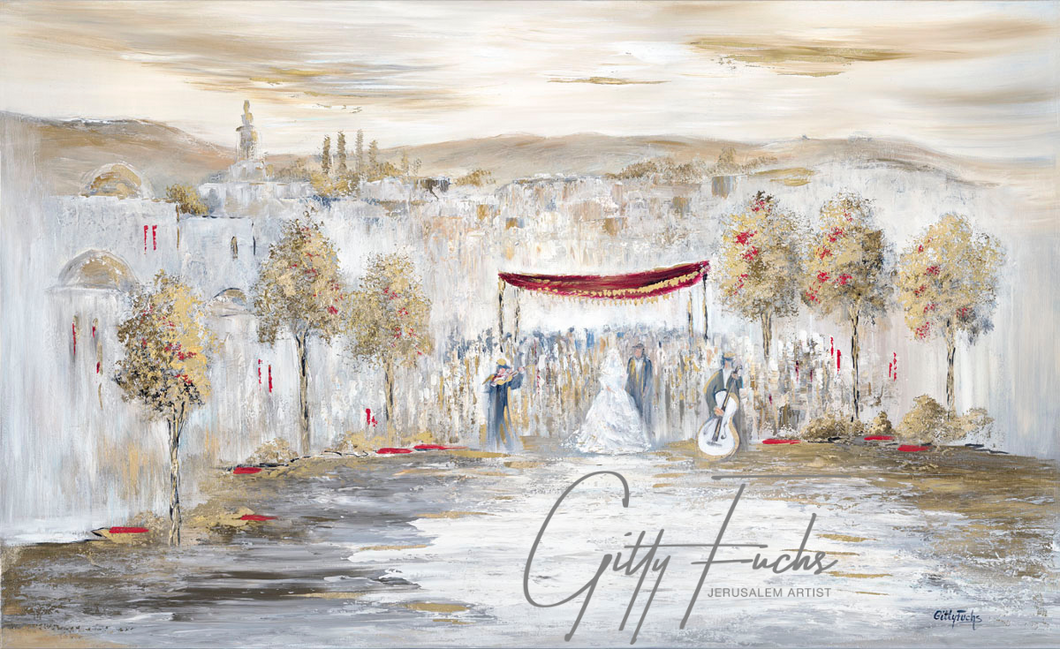 Wedding In Gold Jerusalem