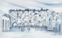 Load image into Gallery viewer, Western Wall Breeze Blue &amp; White
