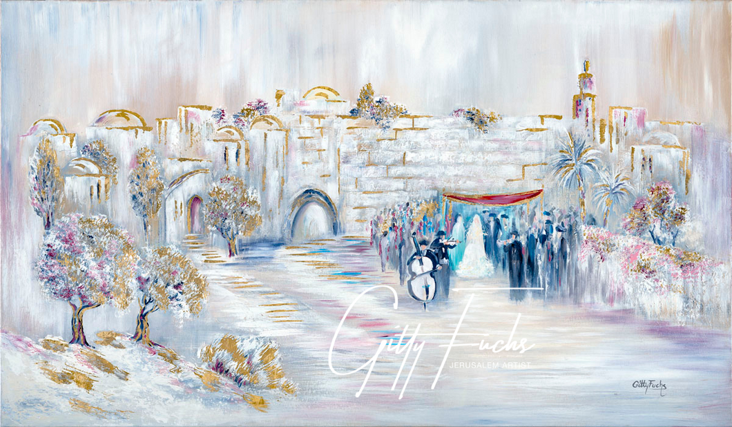 White Wedding In Jerusalem